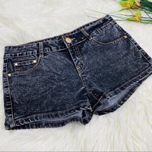 Fashion Club Black Girls Jean Shorts